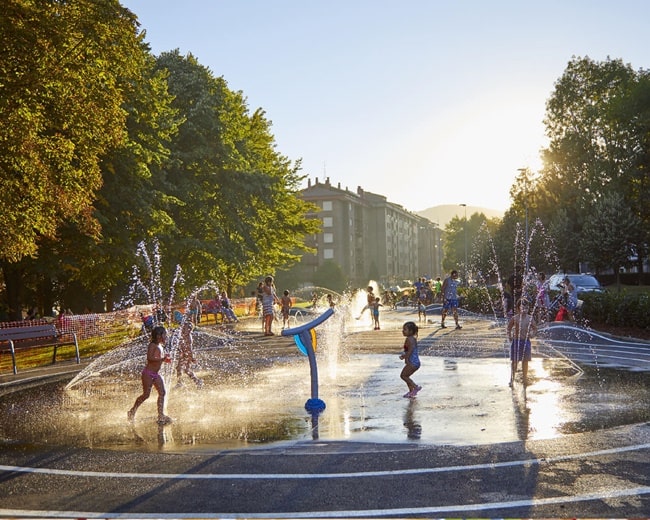 Parques de agua públicos