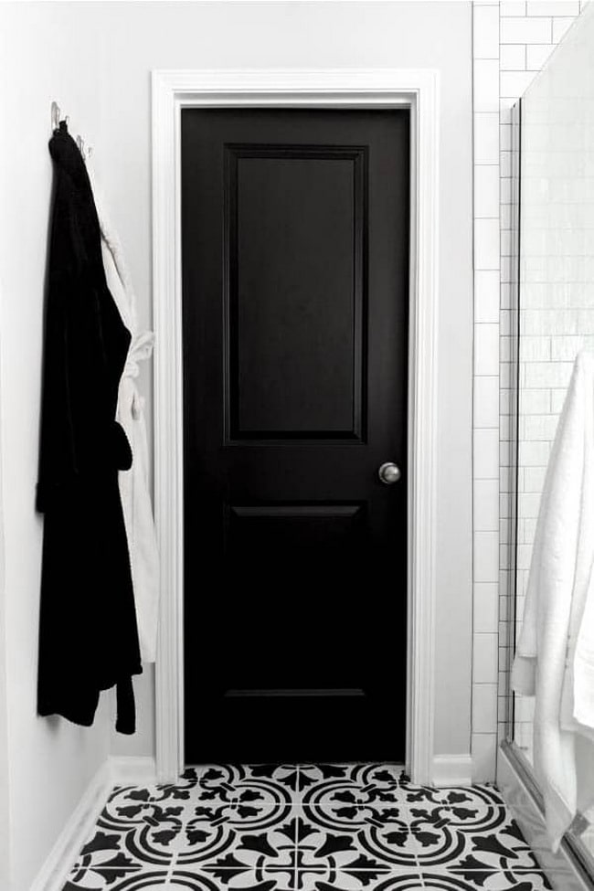 Decoración en blanco y negro