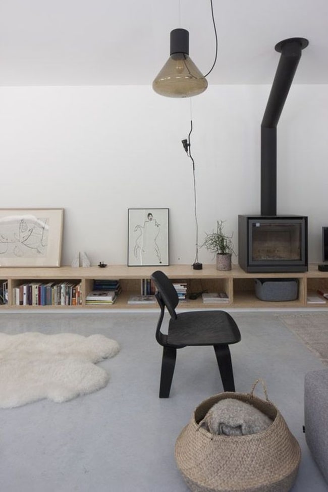 Muebles bajos para la sala
