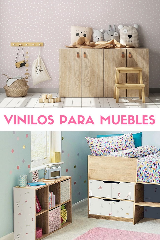 ▷ Vinilos para muebles. Ideas para personalizar muebles con poco dinero.