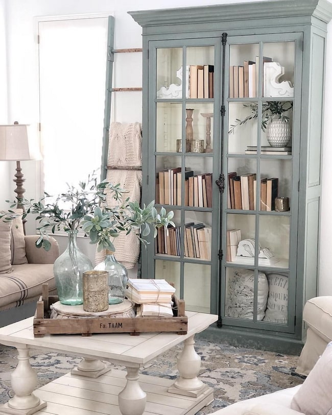 Salón estilo shabby chic