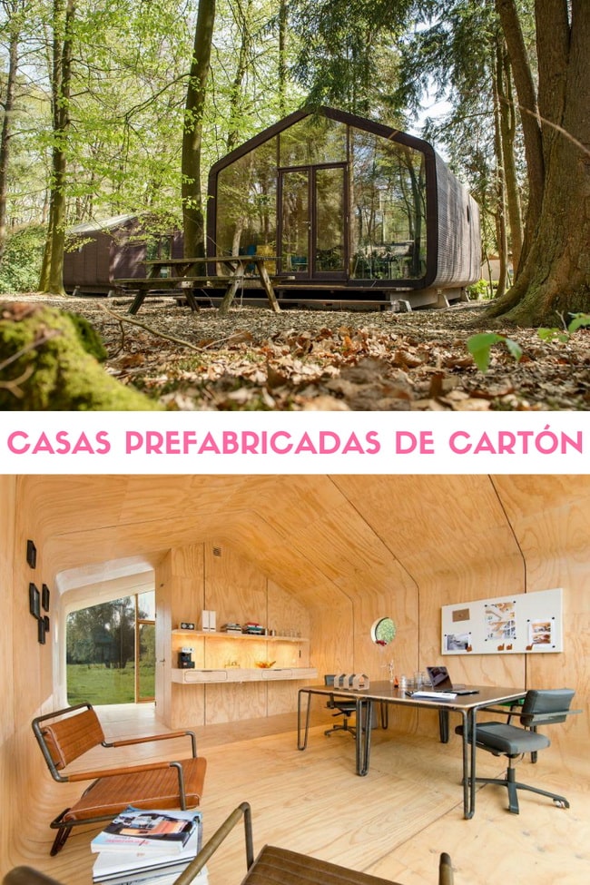 Casas prefabricadas de cartón