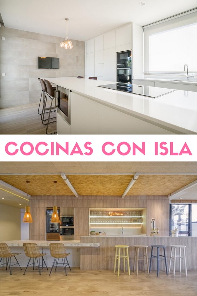 Las cocinas con isla más bonitas