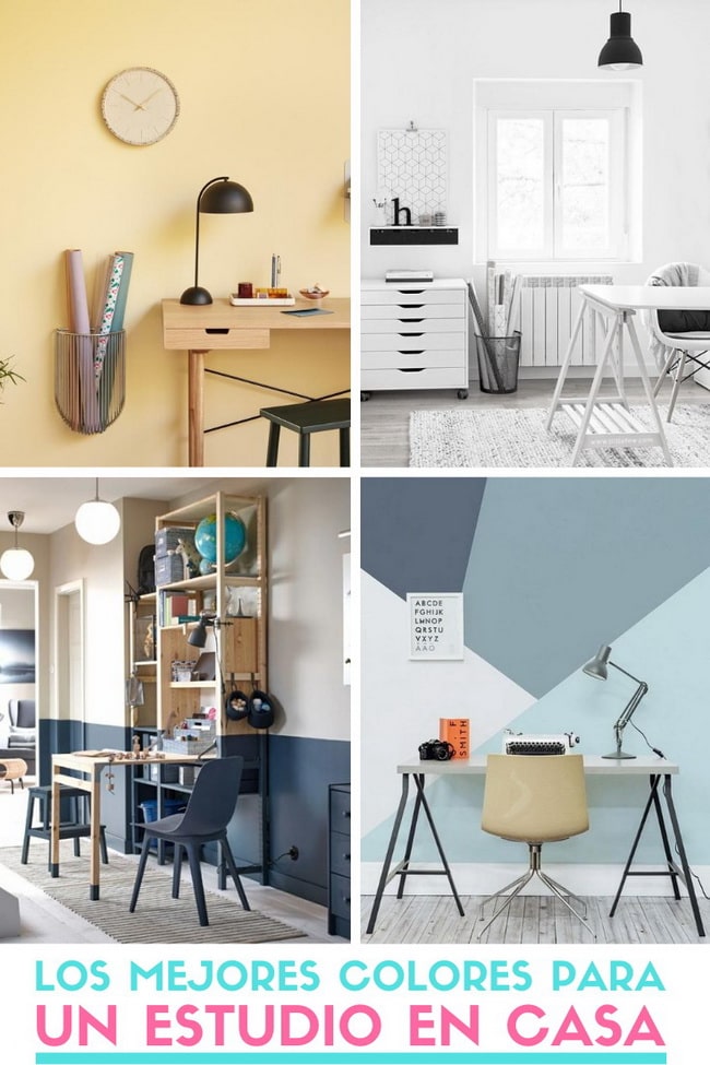 Colores para un estudio en casa