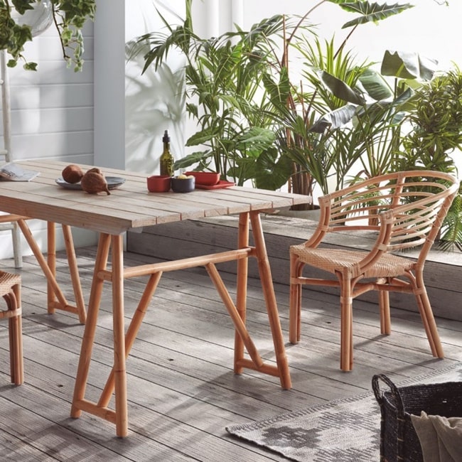 Comedor al aire libre