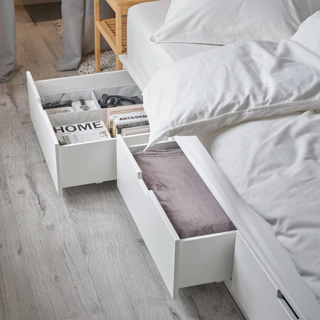 suelo lanzamiento rodillo ▷ Dormitorios de matrimonio IKEA. Tendencias para dormitorios 2023.
