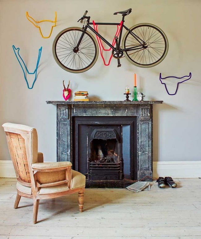 Soportes de bici en pared