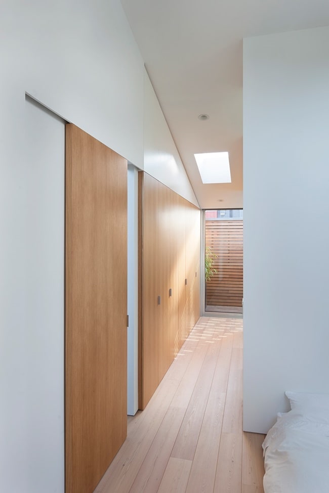 Puertas corredizas de madera