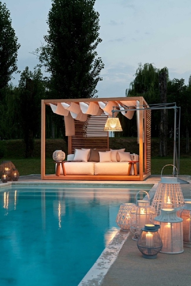 Complementos y muebles para piscinas