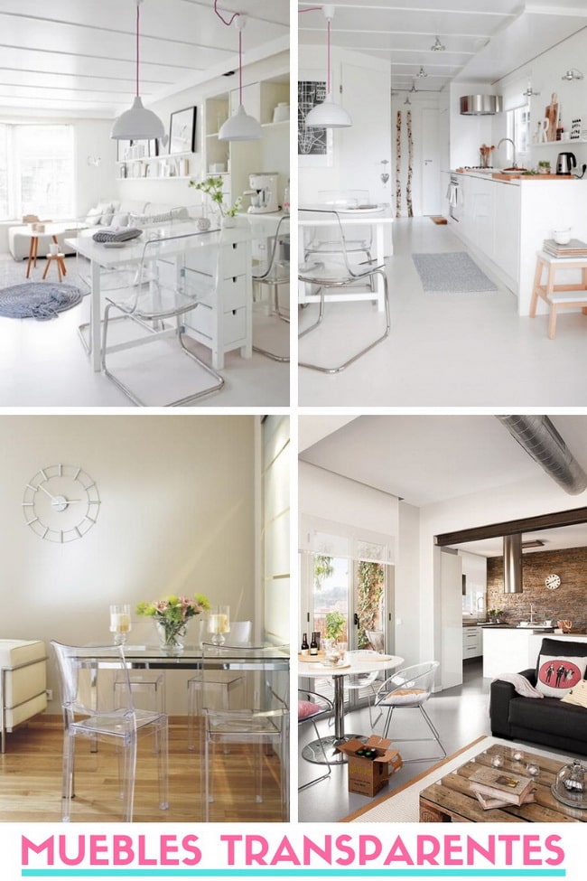Muebles transparentes
