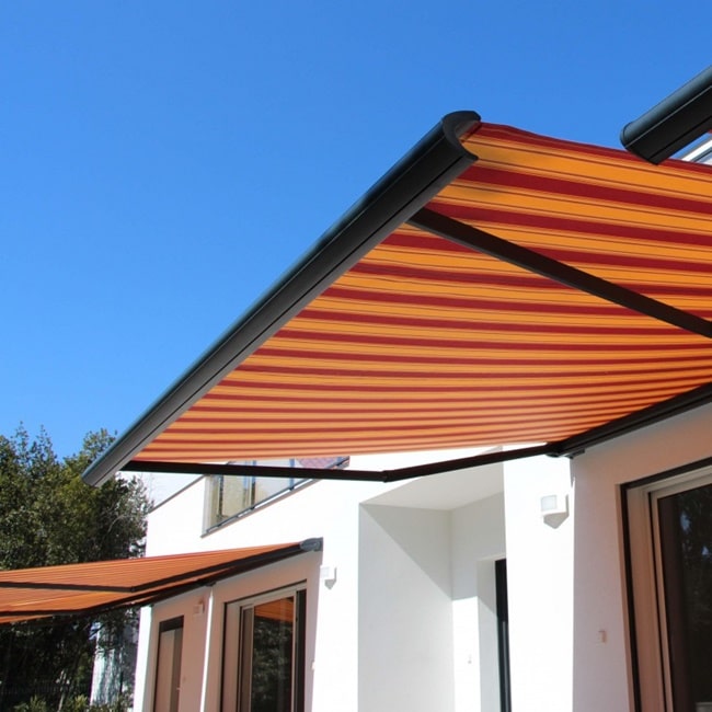 Toldos de aluminio en ventanas