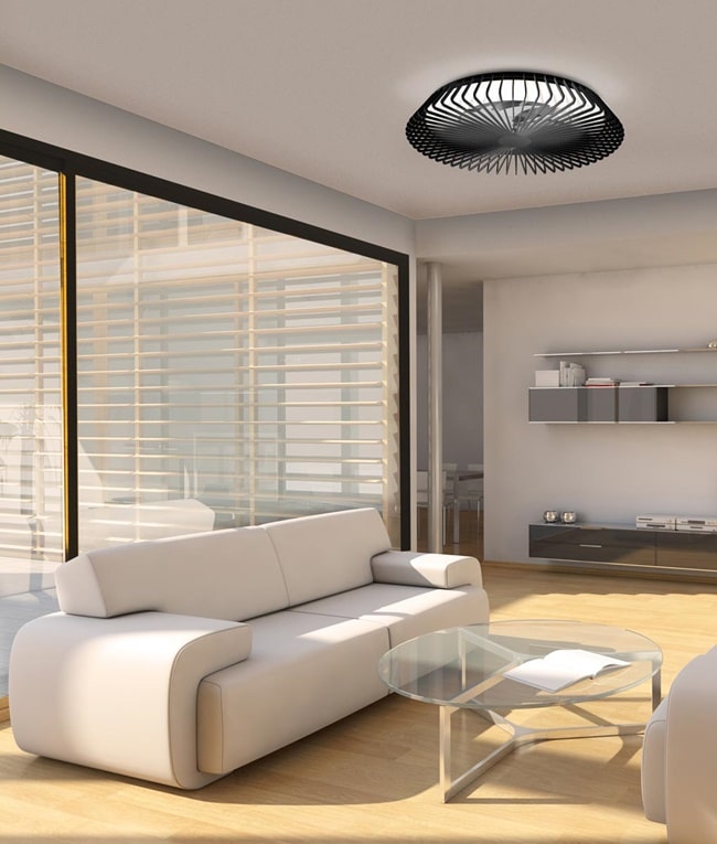 Ventiladores de techo con luz
