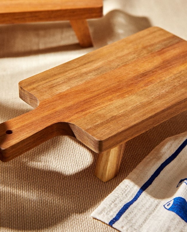 Tablas de madera para la cocina