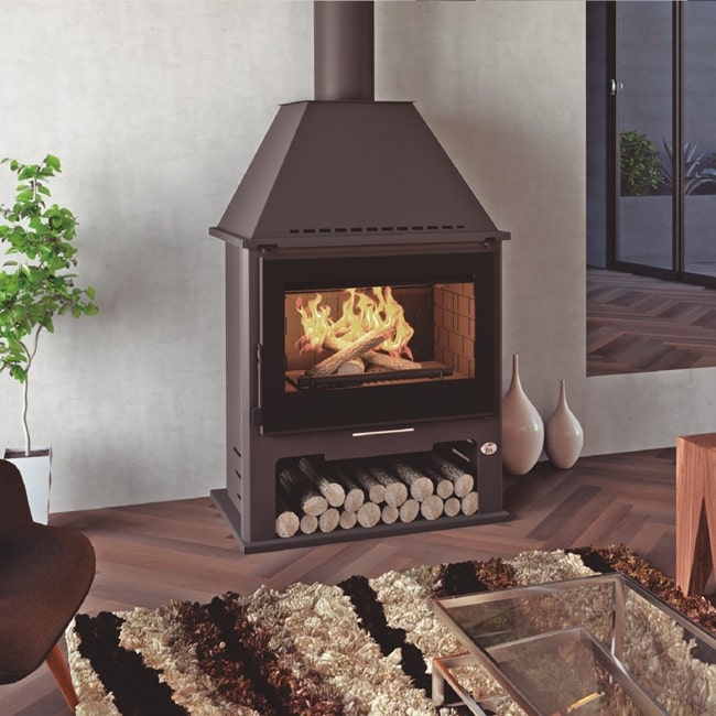Chimeneas decorativas para casas modernas