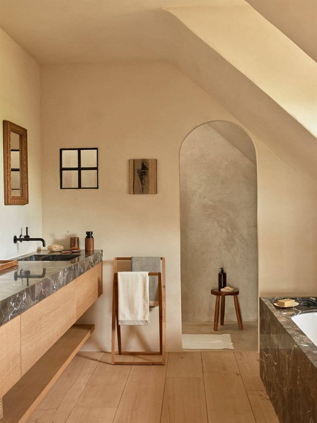 Decoración atemporal para baños