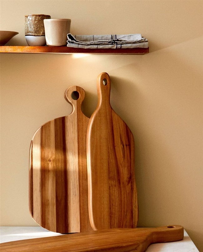 Tablas de madera para la cocina
