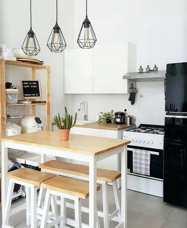 Cocinas pequeñas con isla