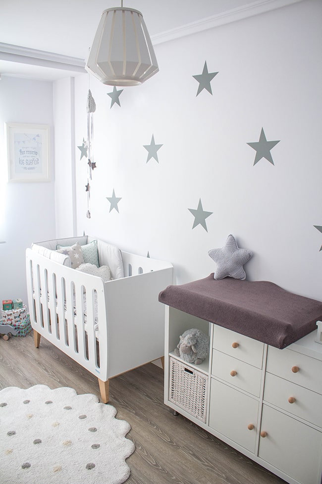 Cómo colocar los muebles en la habitación del bebé