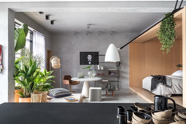 Pequeño loft con mucho estilo