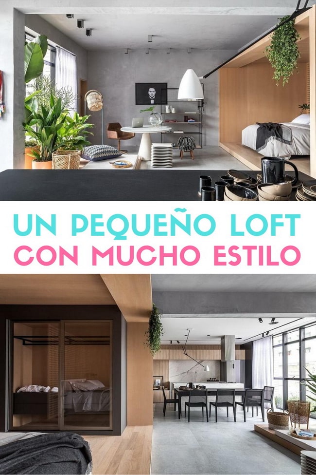 Pequeño loft con mucho estilo
