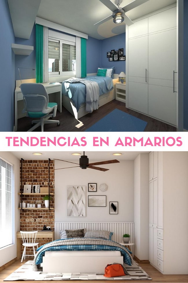 Tendencias en armarios