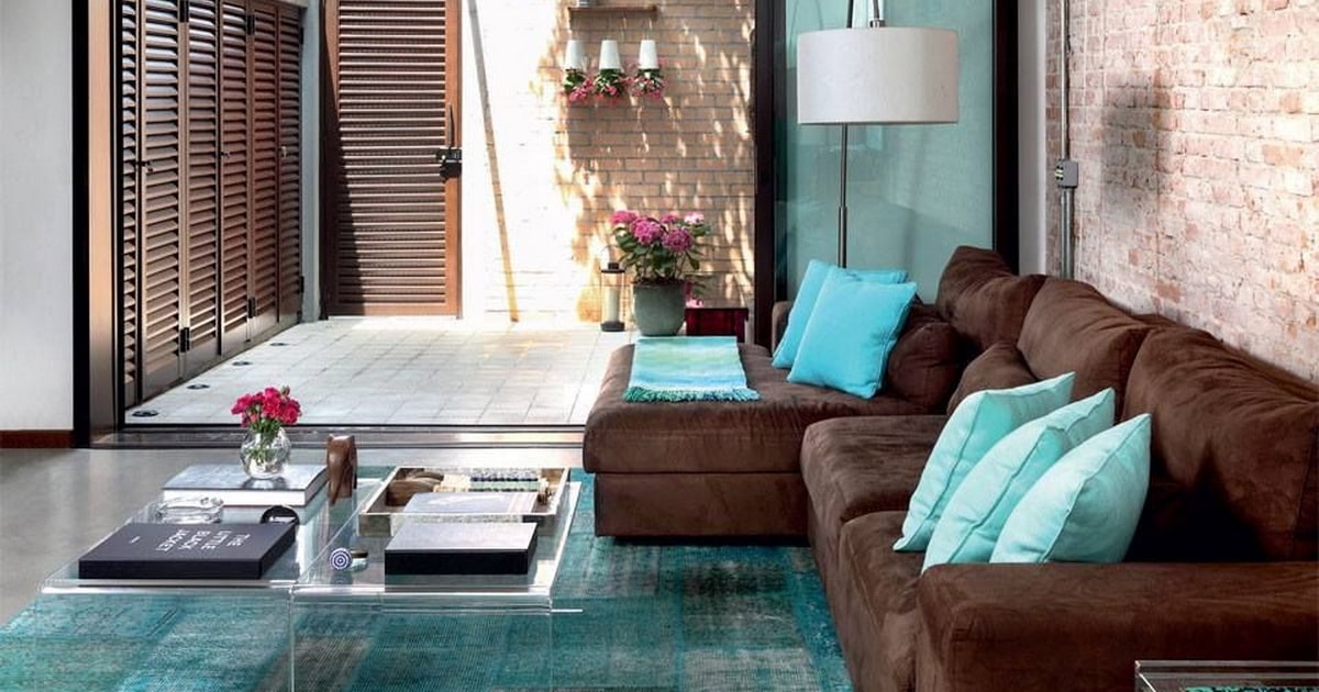 10 colores que combinan con marrón en decoración