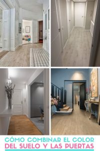 Cómo combinar el color del suelo y las puertas en una reforma