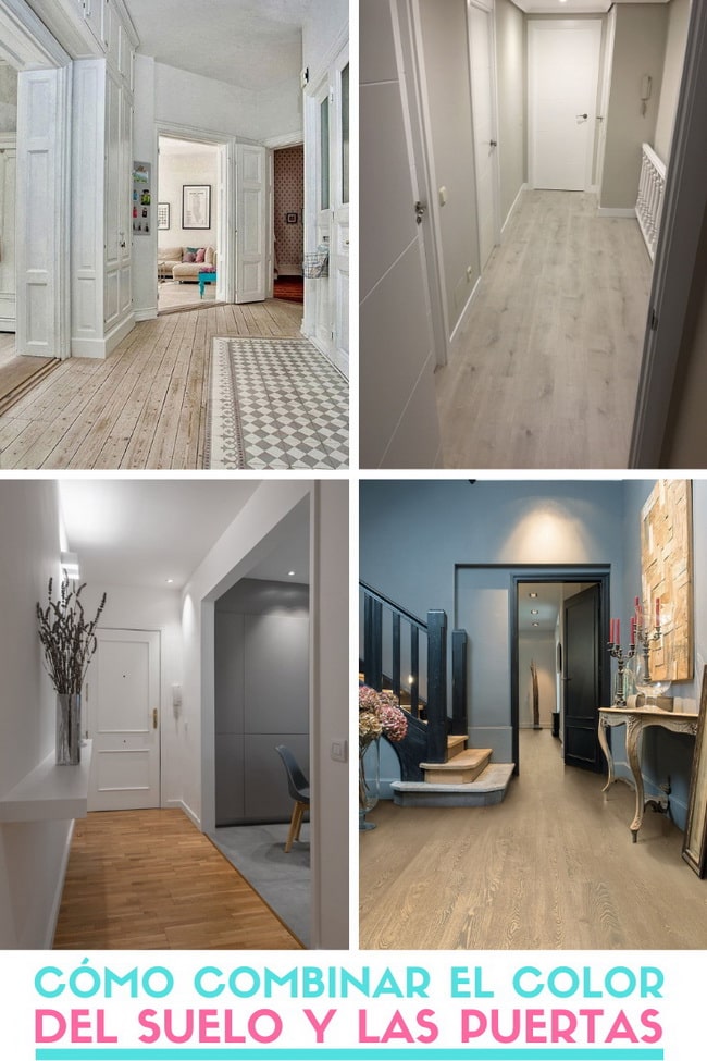 Cómo combinar el color del suelo y las puertas