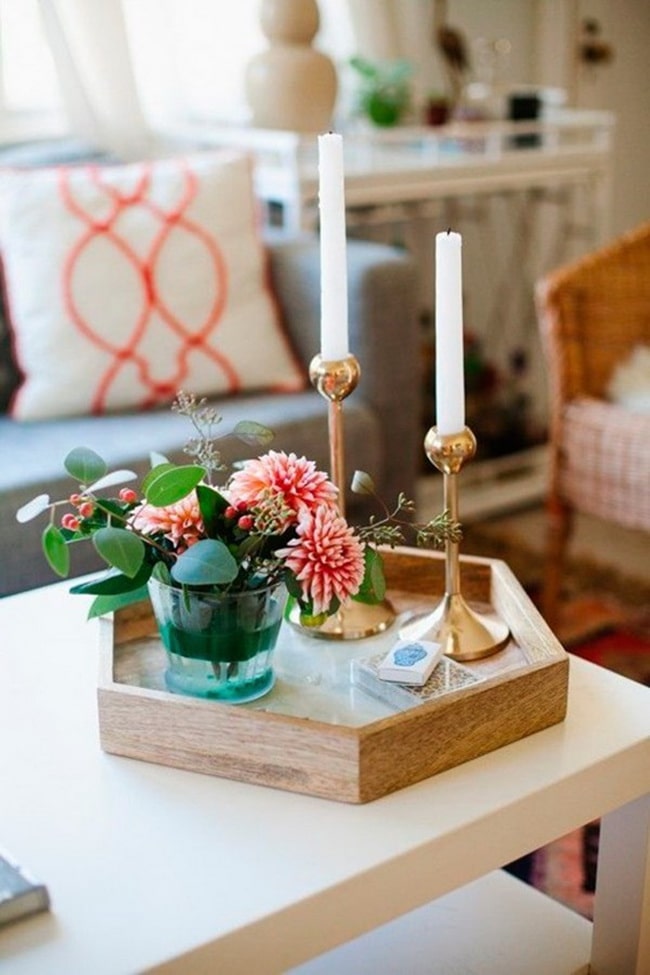 Cómo decorar una mesa de centro