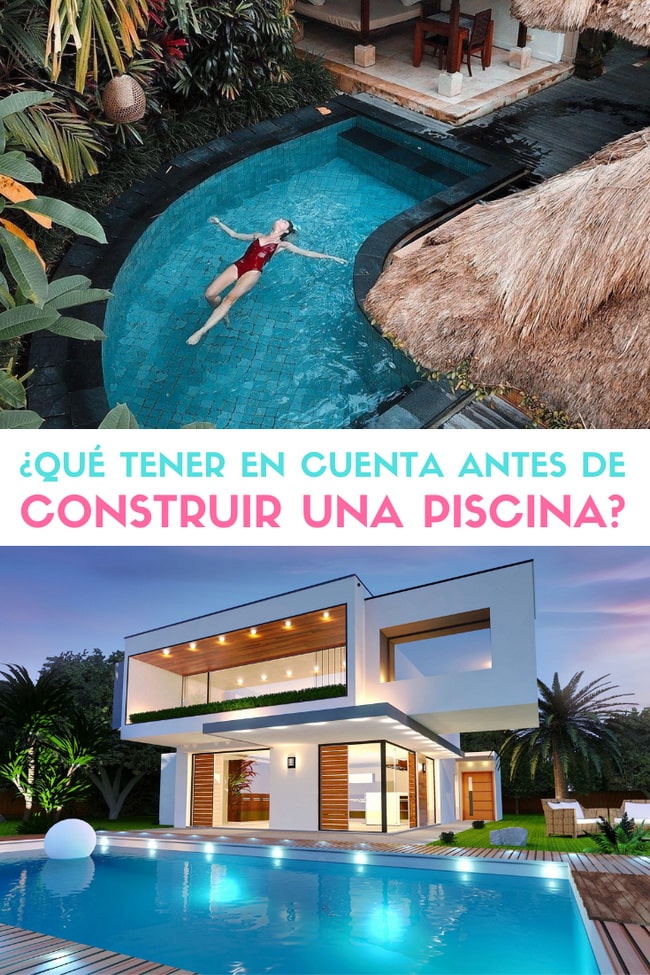 Construir una piscina