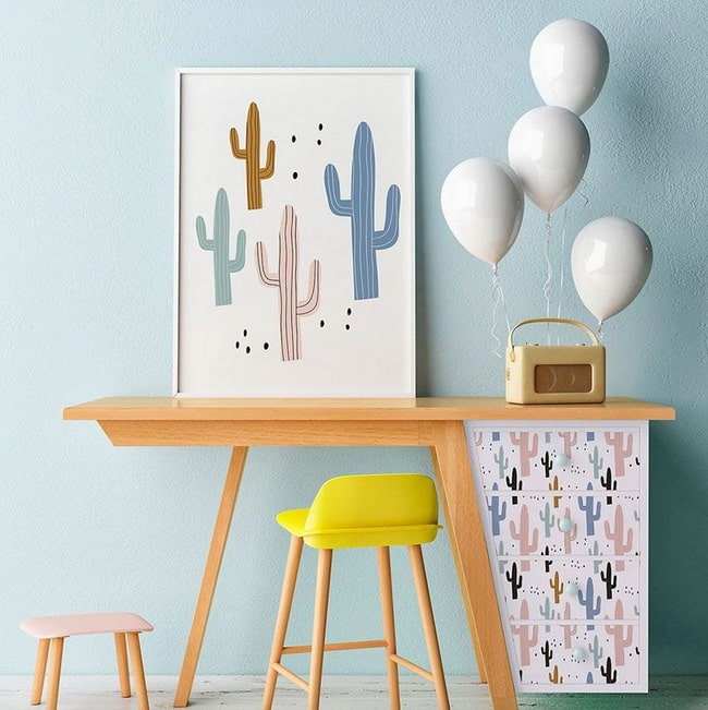 Empapelar muebles