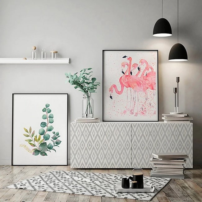 Ideas para decorar muebles con papel pintado