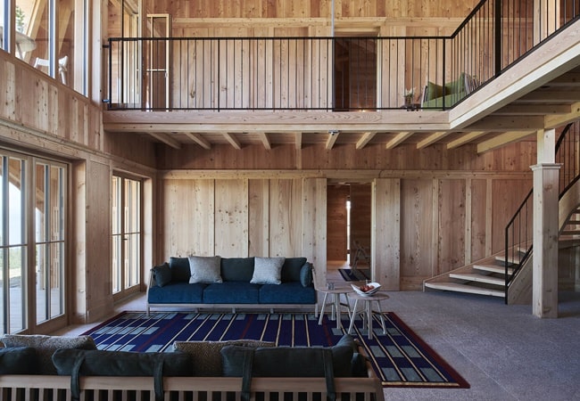 Interiores con mucha madera