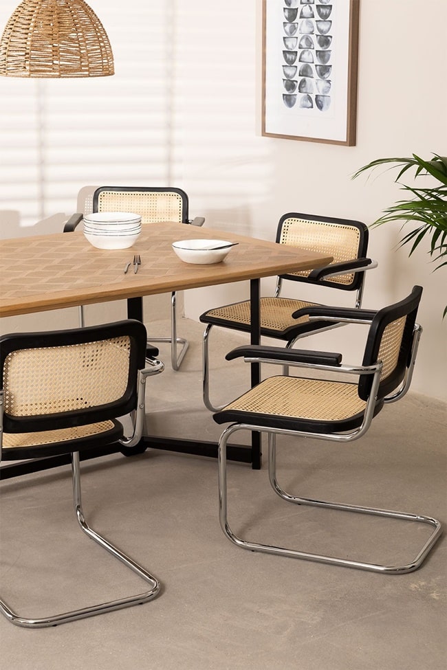 Muebles de fibras naturales