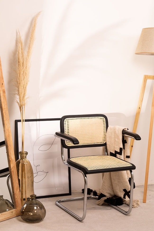 Muebles de fibras naturales
