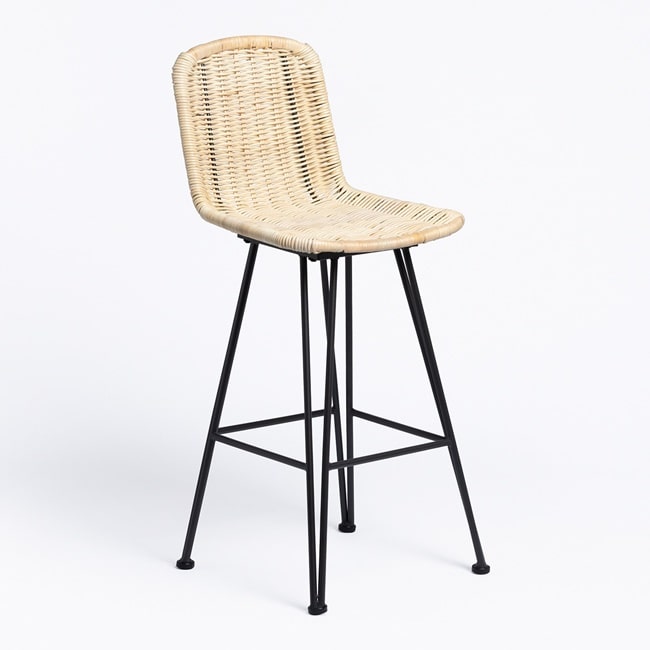 Muebles de fibras naturales
