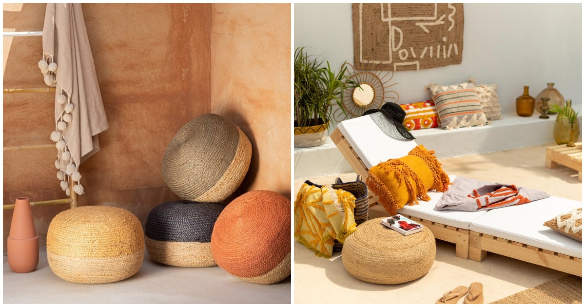 Muebles de fibras naturales. Tendencias en muebles 2020.