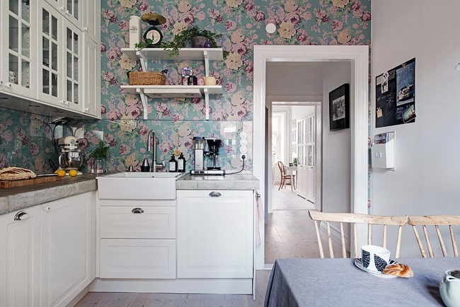 Papel pintado para cocinas