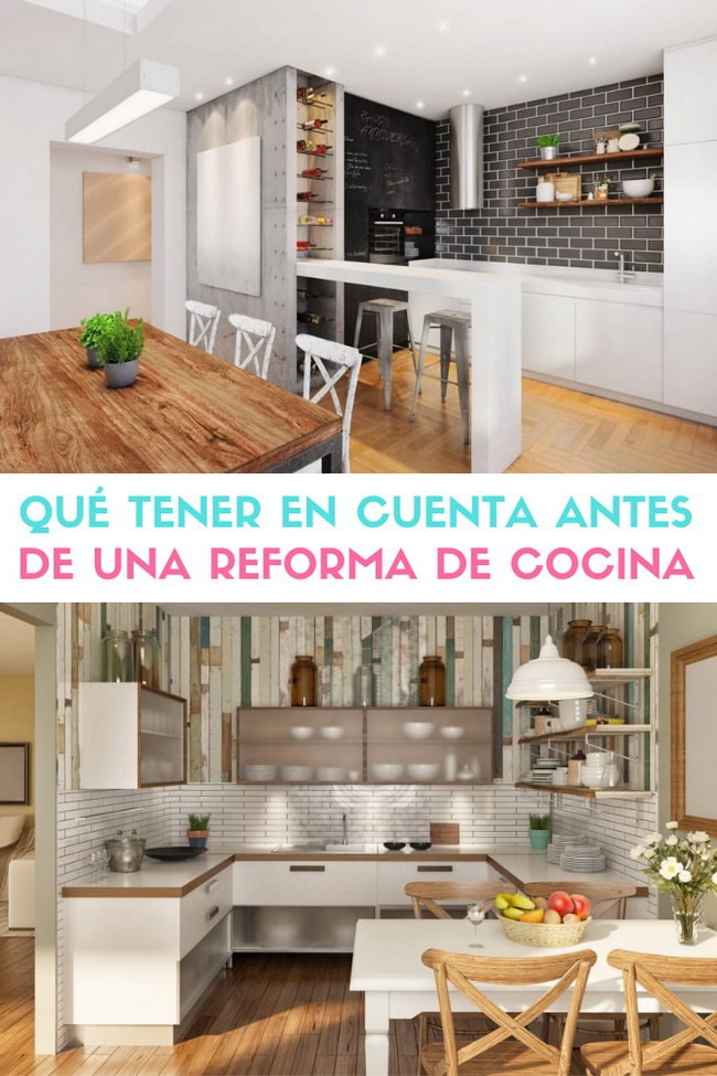 Qué tener en cuenta antes de una reforma de cocina