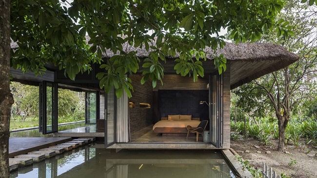 Una vivienda rodeada de naturaleza