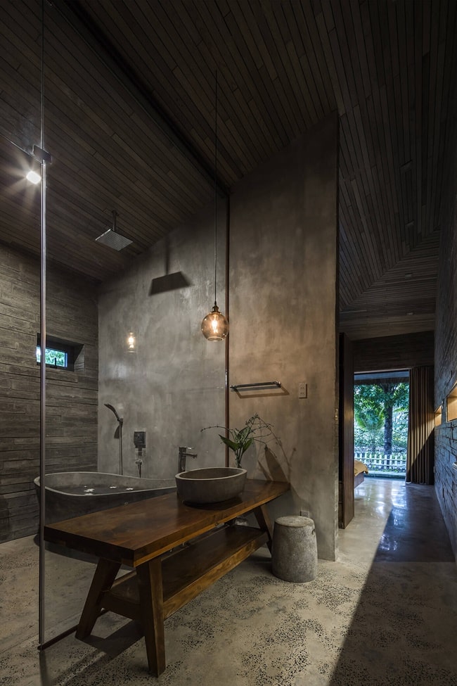 Una vivienda rodeada de naturaleza