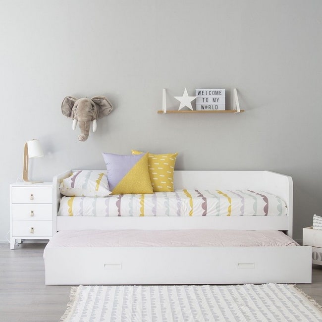 Cama nido para niños y niñas