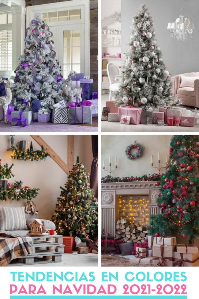 Tendencias en colores para Navidad 20212022