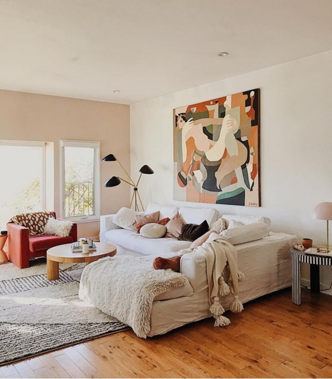 Ideas para decorar salones con textiles
