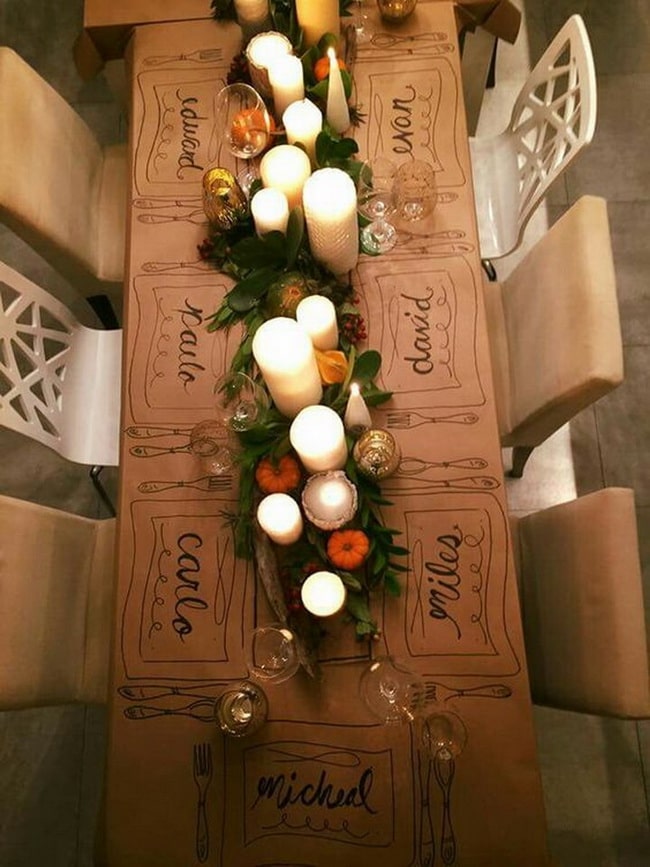 Ideas para decorar la mesa de Navidad