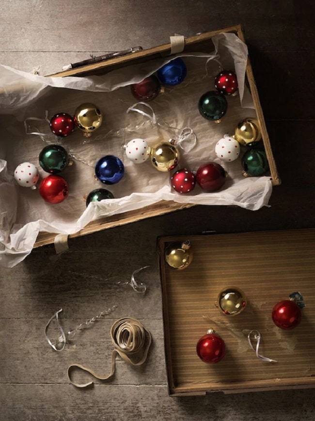 Bolas de Navidad de Ikea