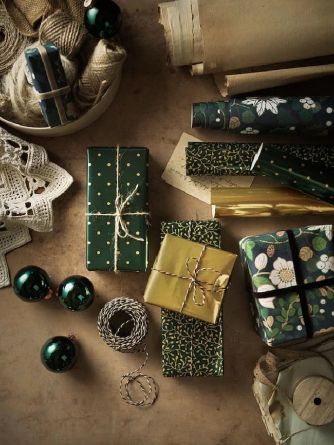 Papeles de regalo para Navidad