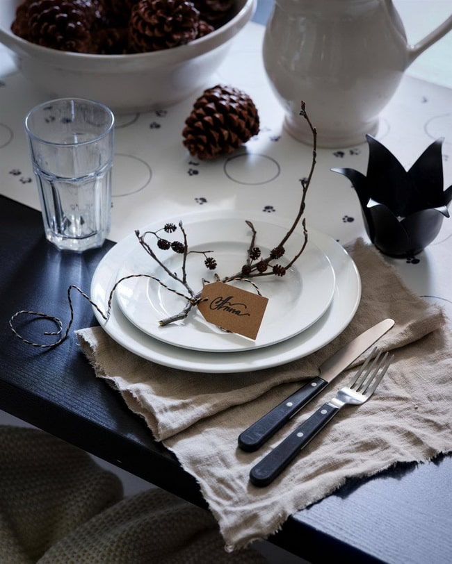 Ideas para la mesa navideña