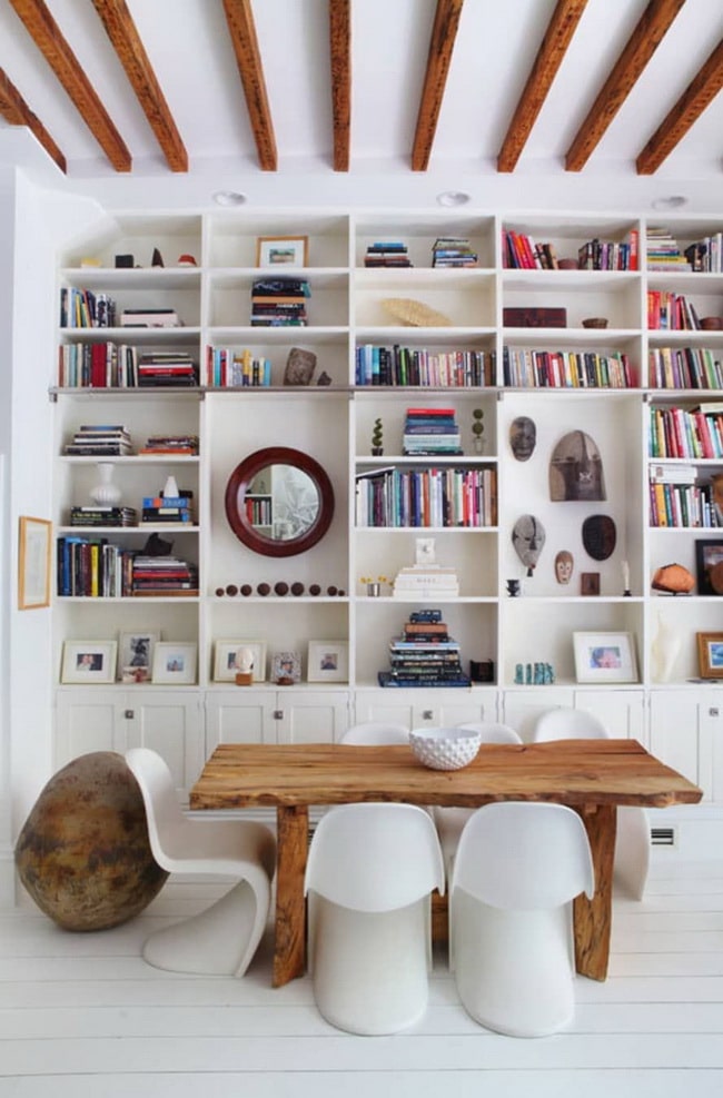 Espacios modernos con madera natural