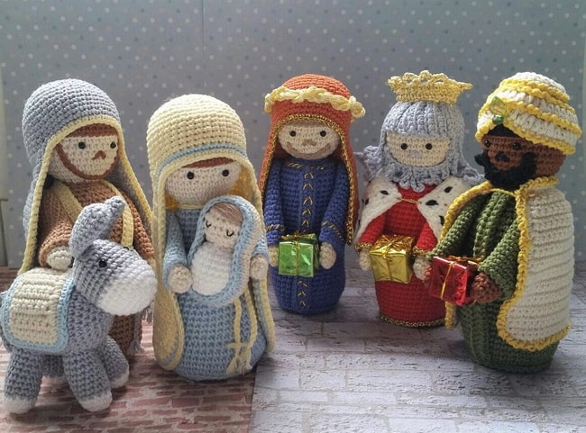 Pesebres amigurumi